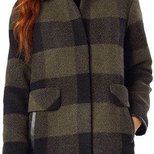 Pendleton Paul Bunyan Plaid Wool Blend Coat